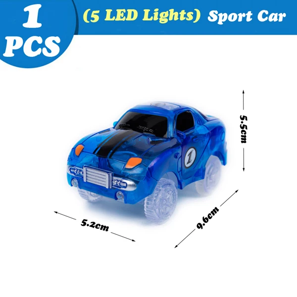 Blue Sports car