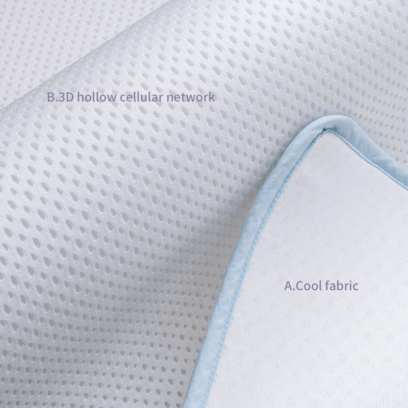 Colchón Sunveno para bebé, colchón transpirable para recién nacido, decoración para habitación de bebé, colchón de cama para bebé - imagen 4