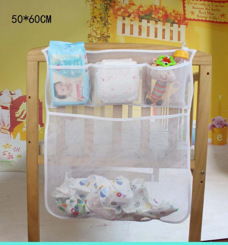 Organizador de cuna con bolsa colgante – Accesorio para accesorios de bebé - imagen 4