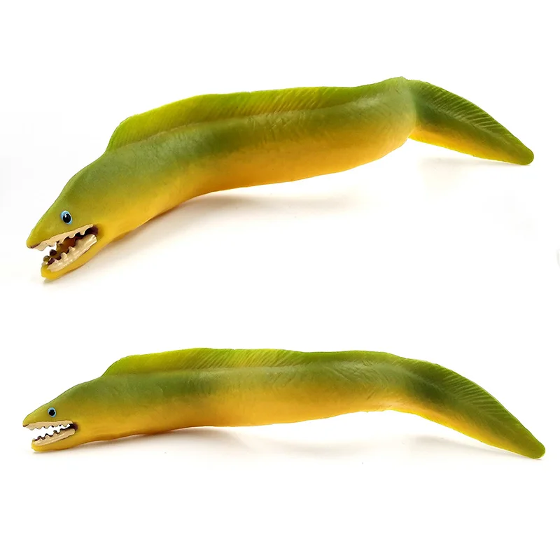 Simulación pequeña Anguila de mar pez pingüino modelo Animal figura de jardín en miniatura accesorios de decoración del hogar estatuilla de hadas de Pvc - imagen 5