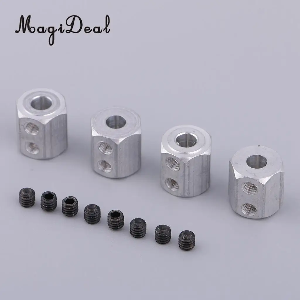 1/10 RC Car 4x 12mm Wheel Rim Hub Hex Adapter Connectors 08065 for HSP Accessory