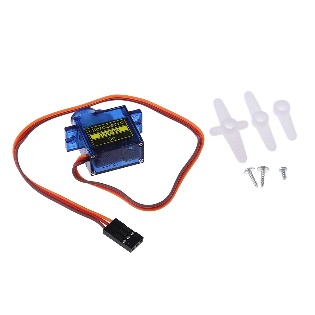 DXW90 9g Micro Servo Motor Kit para RC Robot brazo helicóptero avión - imagen 2