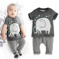 Gray elephant shorts