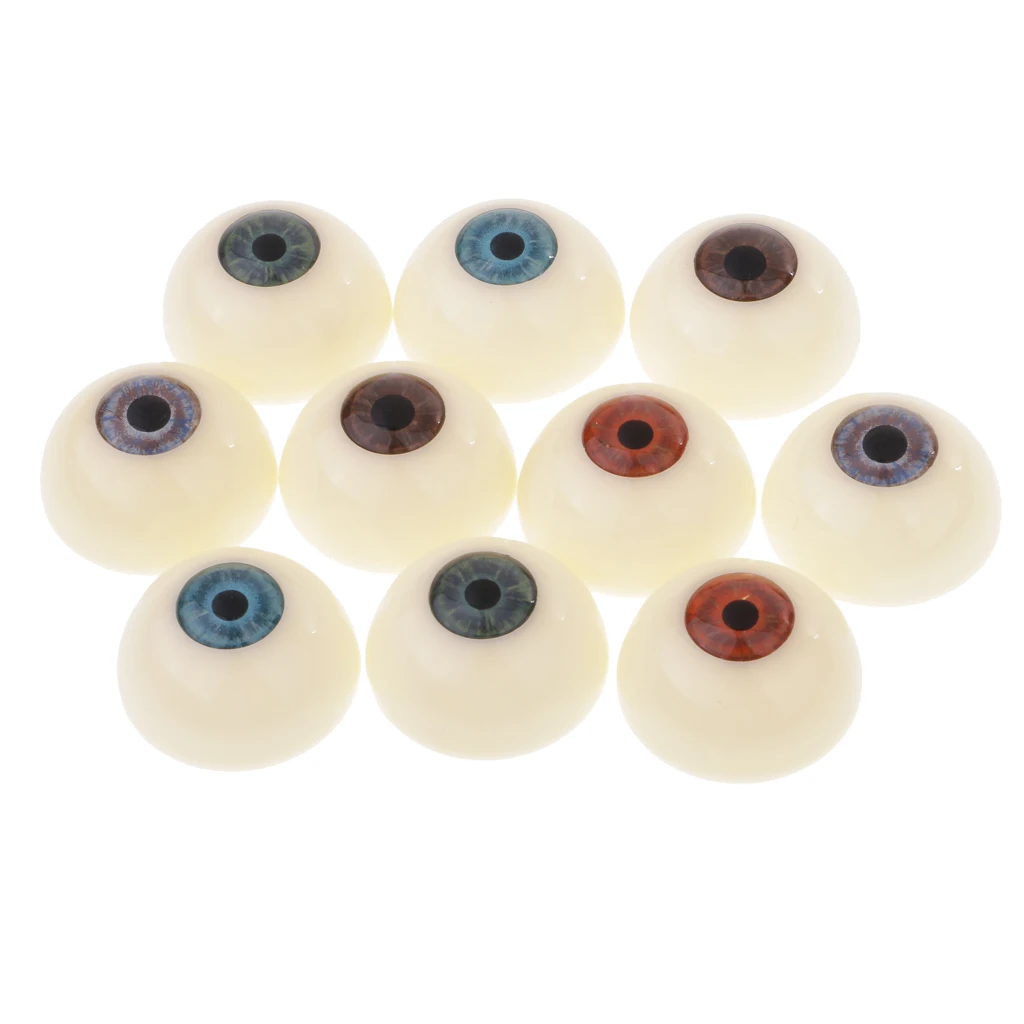5 Pairs Dolls Bear Animals Mask Eyes Eyeballs 30mm DIY Making Accessories