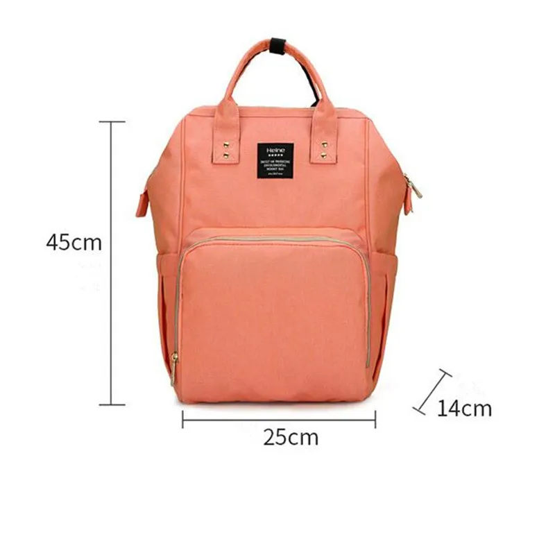 Heine, bolsa de pañales para bebés, mochila de gran capacidad para el cuidado del bebé, mochila para madre, organizador, bolsa de cambio de pañales de viaje impermeable, bolso - imagen 2