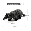 Sitting Badger -206