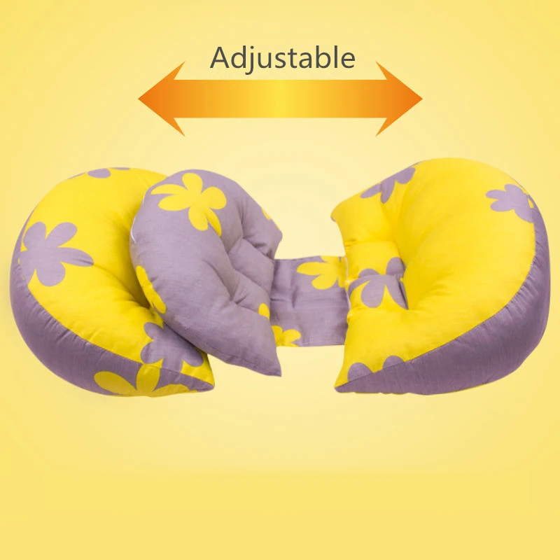 Almohada suave de embarazo ajustable para descansar de lado - imagen 2
