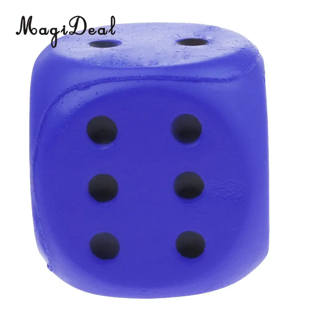 Sponge Dice Foam Dot Dice Playing Dice for Teaching Education Toy Green