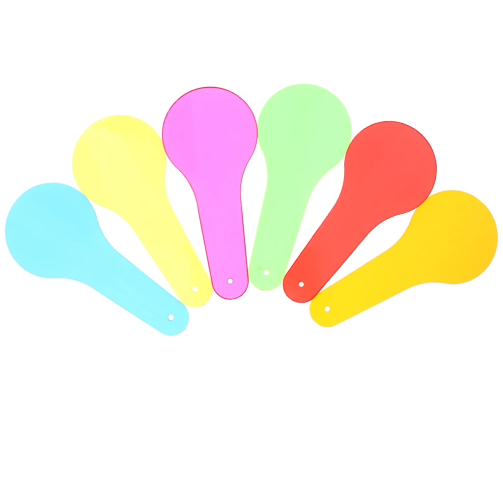 6 Colors Color Filter Boards Exploring Color Changing Kids Early Color Optics Learning Physics Toy