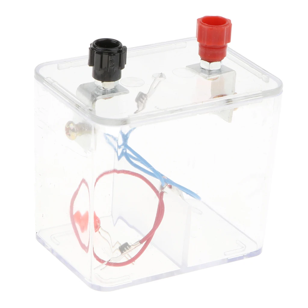 Chemical Galvanic Cell Box Chemistry Primary Cell Experiment Explore Oxidation Reduction Reaction Energy Conversion Science Toy