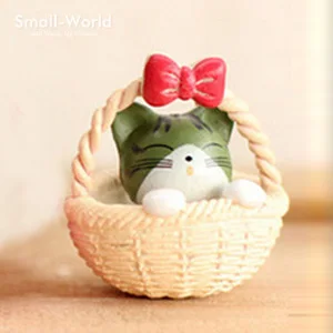 White Round Basket