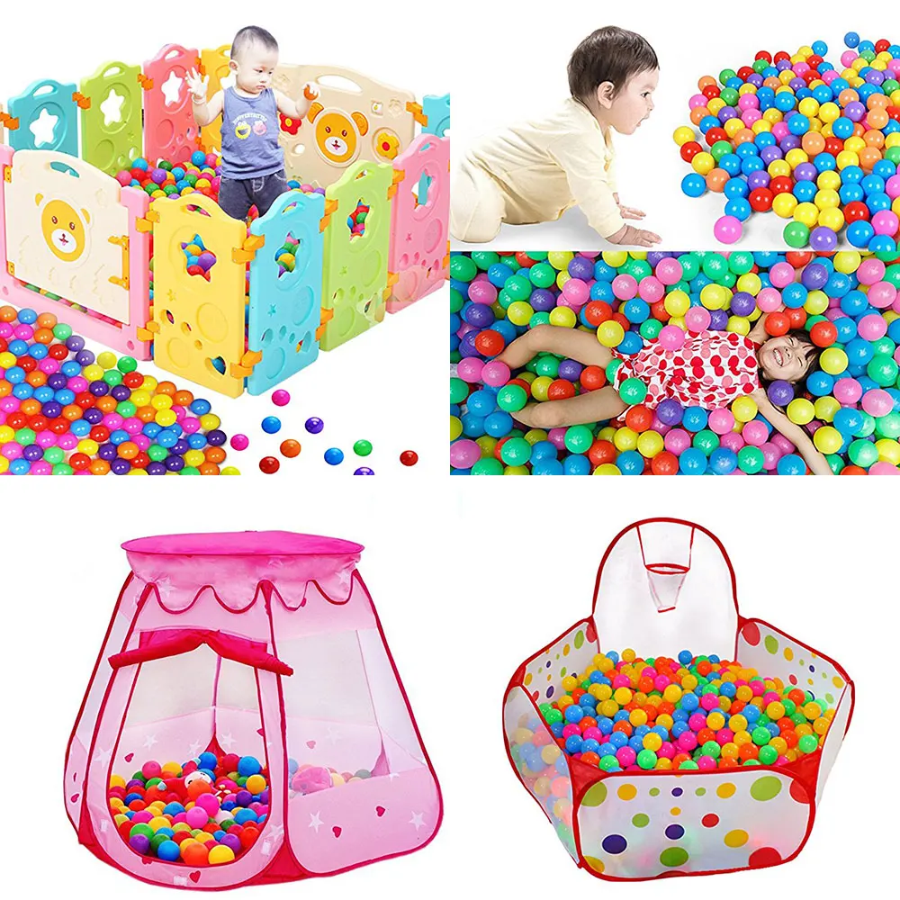 Bolas oceánicas blandas de plástico seguro para piscina y juego - imagen 2