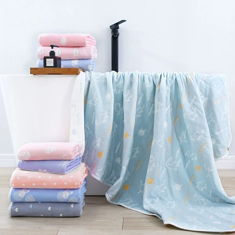 Manta muselina algodón bebé suave para recién nacido y baño - imagen 2