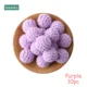 Purple Crochet Beads