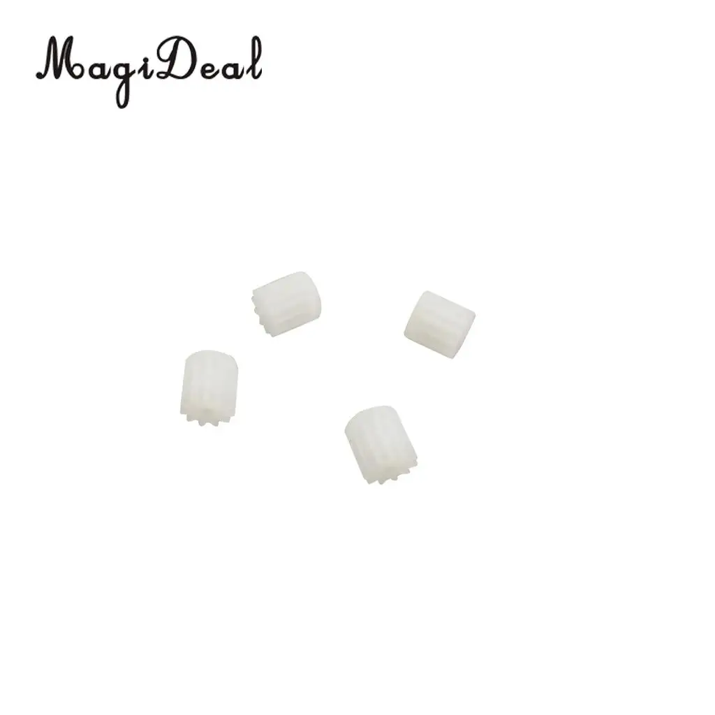MagiDeal 4 Pieces 11 Tooth Motor Gear for Hubsan H502S H502E U818A F181 H12C RC Quadcopter Drone Parts 1cm