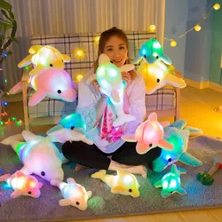 Juguete peluche luminoso delfín con luz LED – Regalo para niños