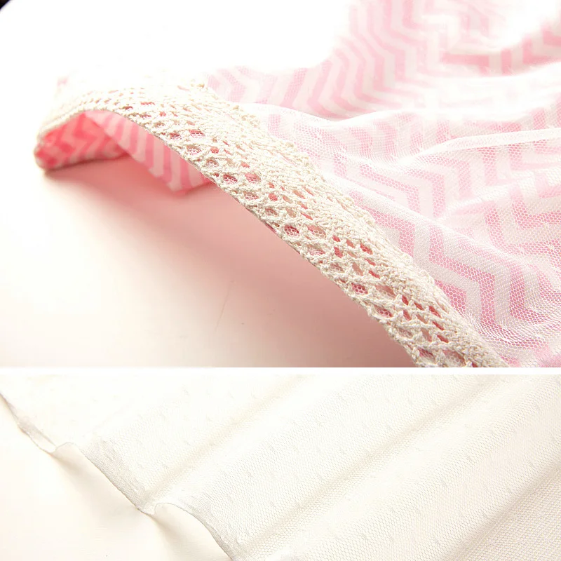 Mosquitera para cochecito de bebé, cubierta de lactancia multifuncional, capa de enfermera para bebé recién nacido, paño de lactancia de 2 capas - imagen 5