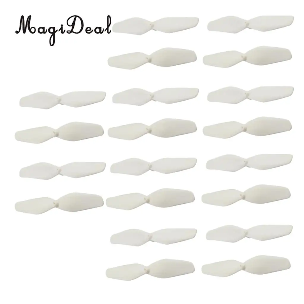 MagiDeal 20Pcs/Lot Propellers Prop CW CCW for SYMA X22 X22W X21 X21W RC Helicopter Quadcopter UAV Drone Spare Parts