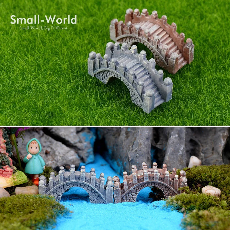 Barco en miniatura bridgeTower, estatuilla de estrella de mar, acuario, tanque de peces, estatua de animal, decoración del hogar, accesorios de decoración de jardín modernos - imagen 2