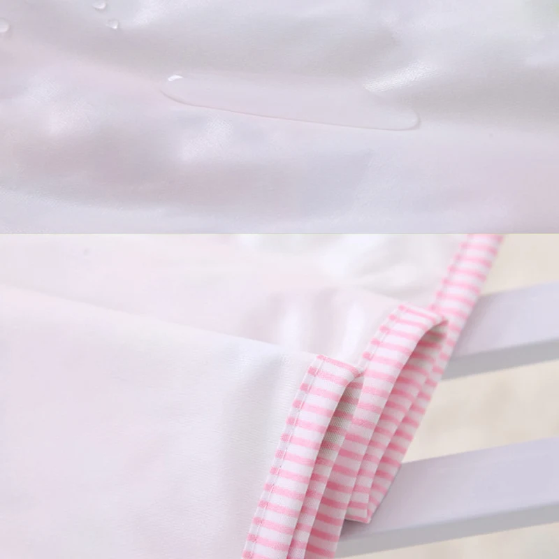 Colchón reutilizable para bebé de 35x45cm, cambiador de pañales impermeable, colchón lavable de algodón para recién nacido, cambiador de bebé - imagen 4