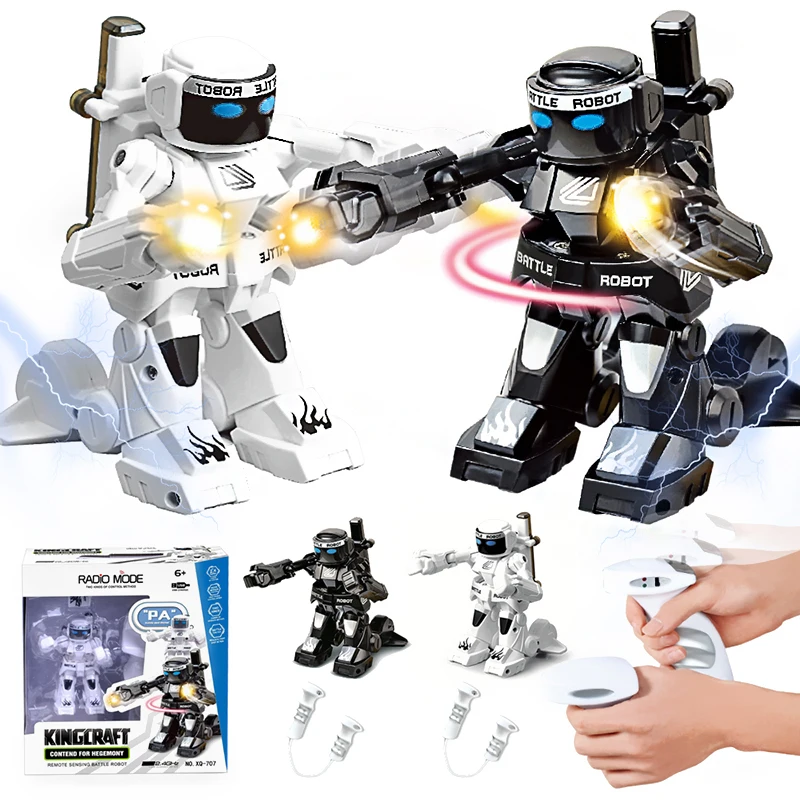 Robot de boxeo infantil con control remoto para dos jugadores - imagen 3