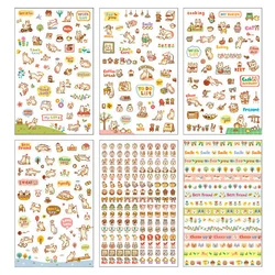 Pegatinas decorativas con animales y gatos para niños - Set infantil