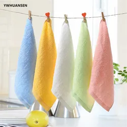 Paños de baño ultrasuaves para bebé, toallas de rayón de bambú, Regalos perfectos para bebé, Kits de baño de viaje, 25x25cm, 5 unidades por lote