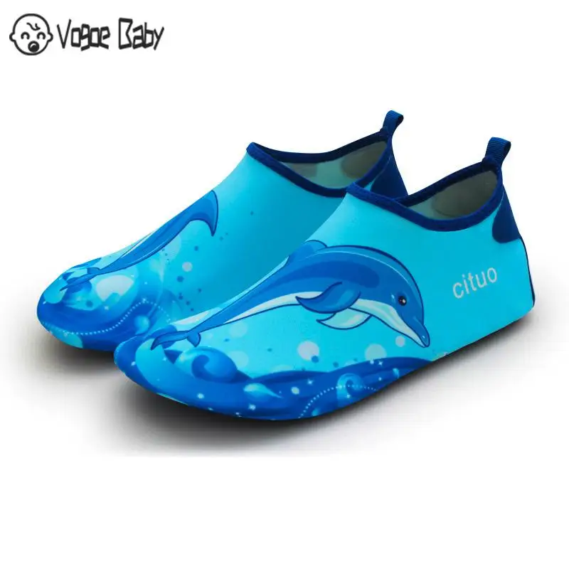 Zapatillas de unicornio para niños, Pantufa Infantil, zapatos de agua para niños, calzado de natación de secado rápido, calcetines acuáticos descalzos para playa, piscina, niños - imagen 3