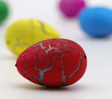 Juguetes de mordaza para niños, lote de 10 unidades, huevos de dinosaurio, animales en crecimiento, juguetes educativos para niños, regalos GYH - imagen 3