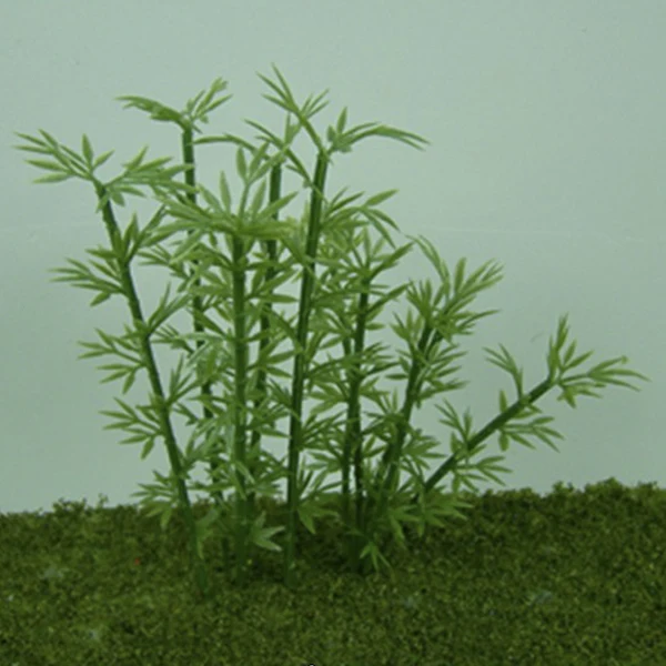 Pack of 100 Model Trees Landscape Bamboo Trees 4 Scale 1:75, 1:100,1:200 ,1/300