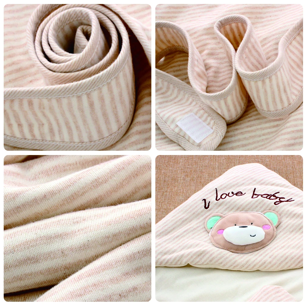 Manta algodón bebé - Uso con bebé