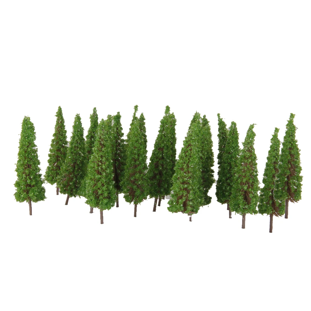 50 pcs Train Layout Model Tree 1:100 HO OO Scale Garden Wargame Diorama Scenery 50 pcs Train Layout Model Tree 1:100 HO OO Scale Garden Wargame Diorama Scenery