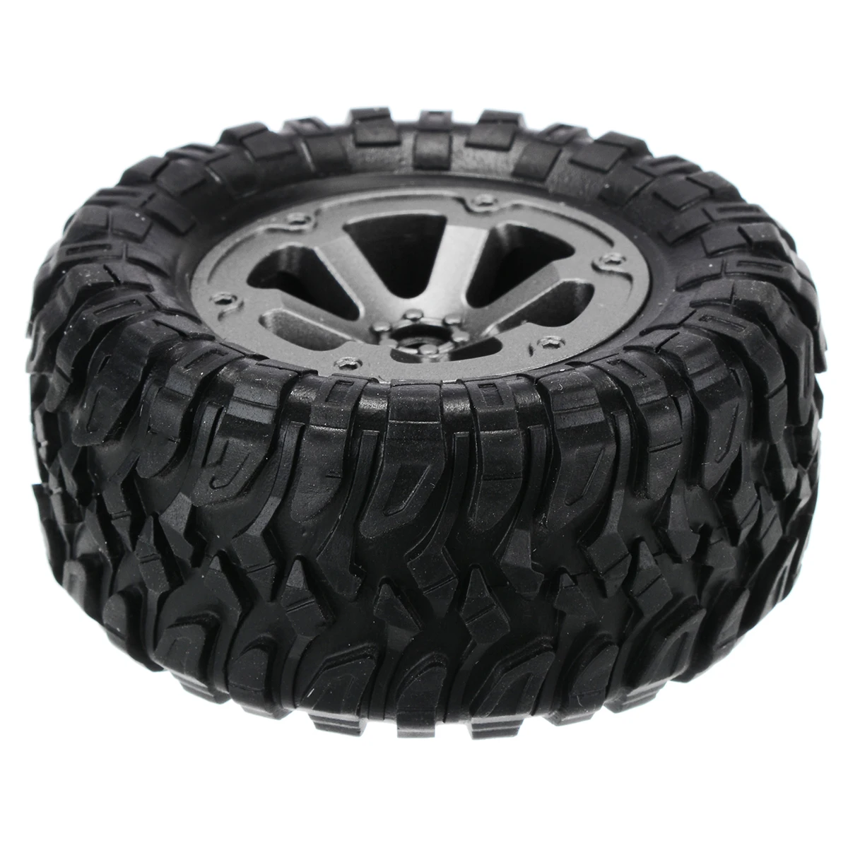 New Arrival 4 Pcs Upgrade Rubber Track Wheels Spare Parts Remote Control Truck Wheels For WPL B-1 B-14 C-14 1/16 RC Car Truck