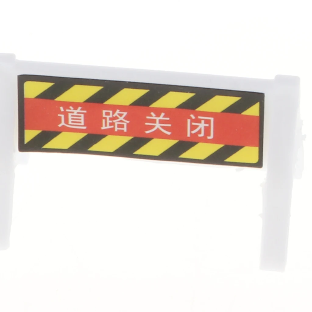 56pcs Block Street Traffic Sign Playset Toy Traffic Knowledge Educational Various street signs and signals Traffic Signs Toys