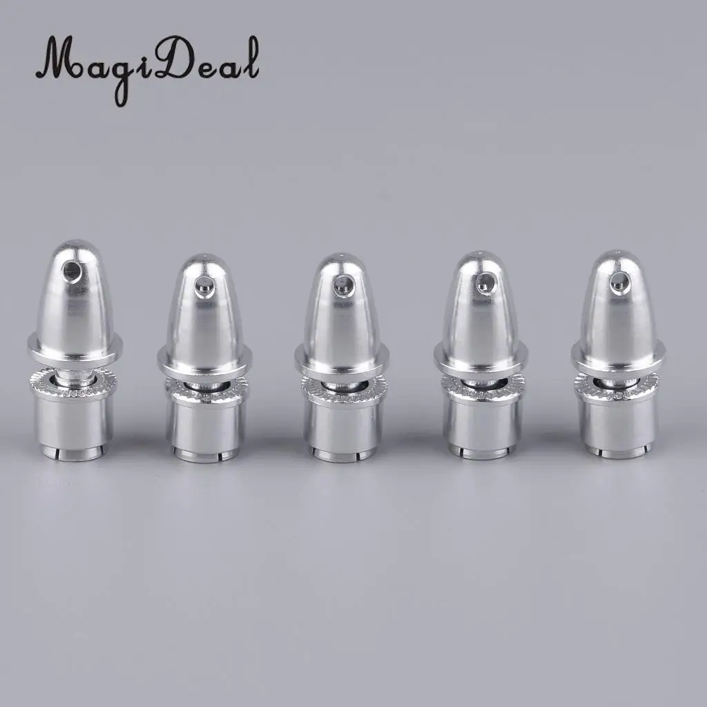 5pcs 3mm/3.17mm/4mm Aluminum Bullet Propeller Adapter Collet Holder for Brushless Motor Prop