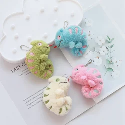 Llavero de peluche de camaleón – Colgante suave para niños