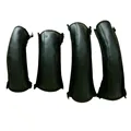 Black leather