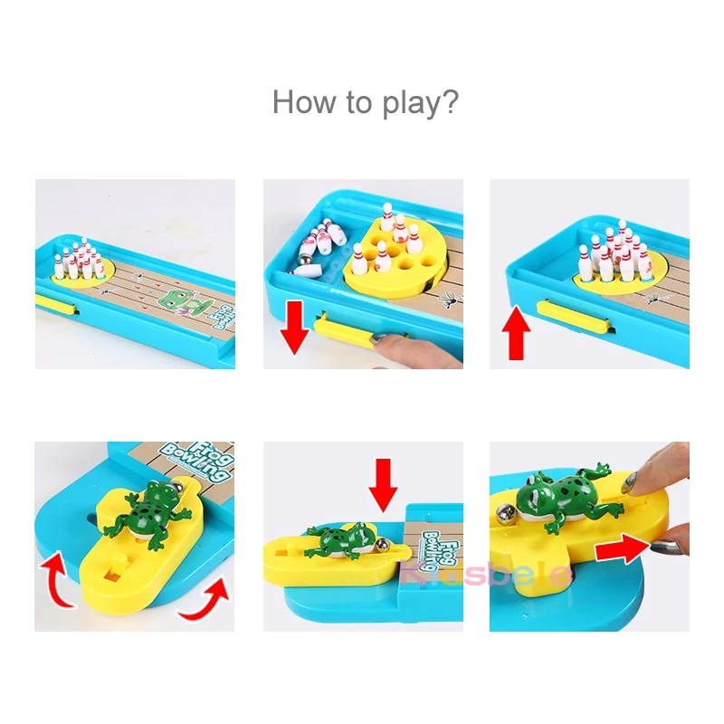 Bolos de escritorio para niños - Juego educativo para interiores - imagen 4