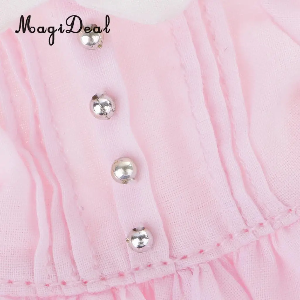 1/6 Trendy Doll Dress Skirt Clothes Outfit for 12inch OOAK Doll Neo Blythe Dolls DIY Making Accessories Pink