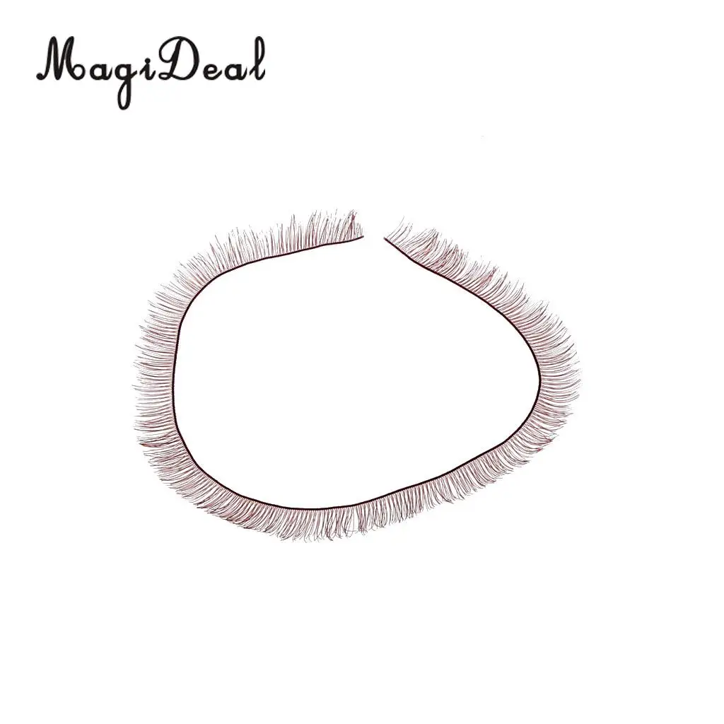 MagiDeal 1Pc Cute Charming BJD Dolls Big Pretty Eye Make Up Eyelashes Strip for Party Dancing Show Stage Acce Children Girl Toy