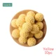 Yellow Crochet Beads