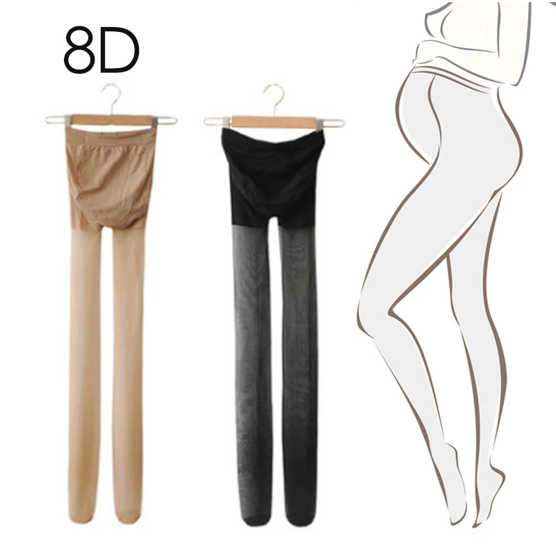 Medias premamá verano 8D elásticas talla grande HOUSBAY