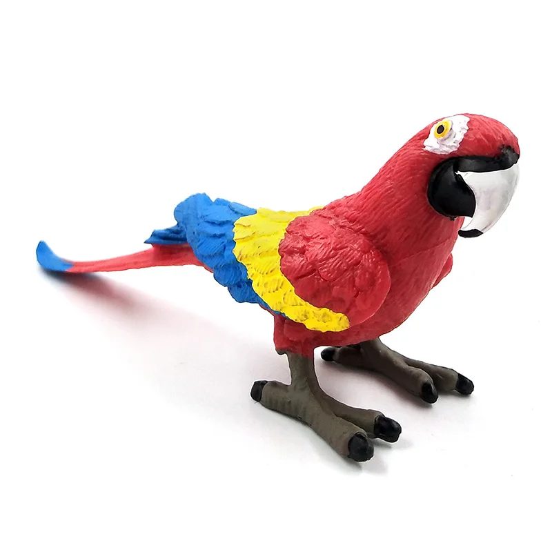 Figura miniatura de loro – Decoración jardín de hadas para niños