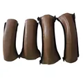 Brown leather