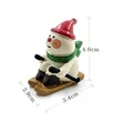 Skiing Snowman