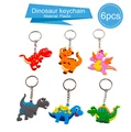 Dinosaur Keychain 6p