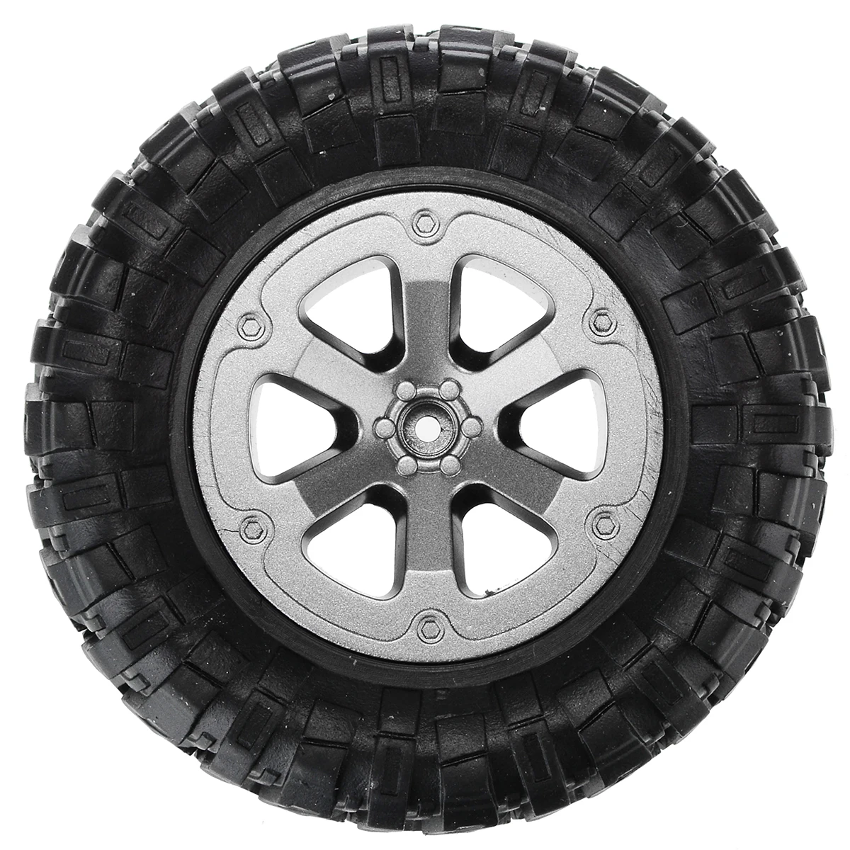 New Arrival 4 Pcs Upgrade Rubber Track Wheels Spare Parts Remote Control Truck Wheels For WPL B-1 B-14 C-14 1/16 RC Car Truck