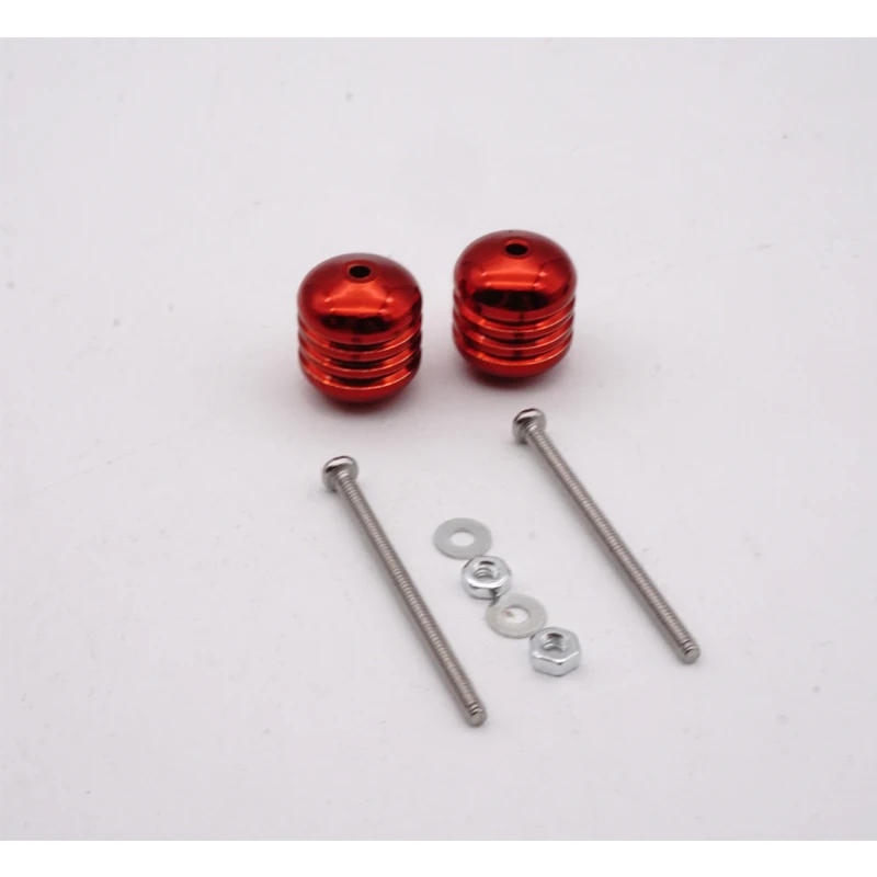 MINI 4WD piezas tamiya hechas a sí mismas cooper juego de amortiguadores pesados plata negro gris oro 8 colores 1 juego precio modelo MJ - imagen 4