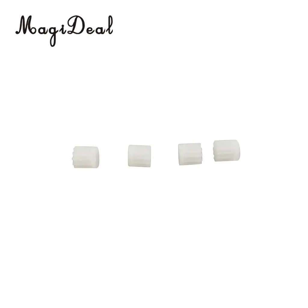 MagiDeal 4 Pieces 11 Tooth Motor Gear for Hubsan H502S H502E U818A F181 H12C RC Quadcopter Drone Parts 1cm