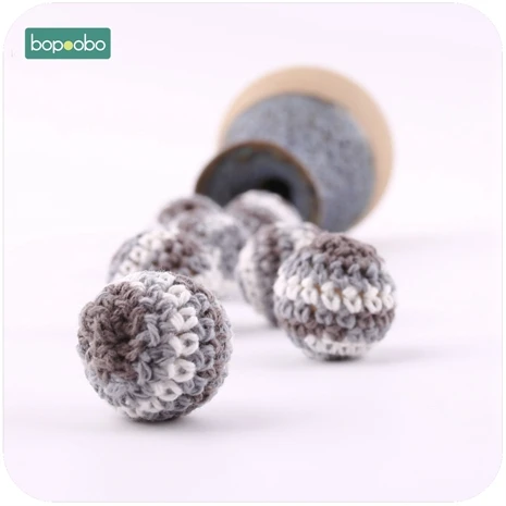 gray crochet